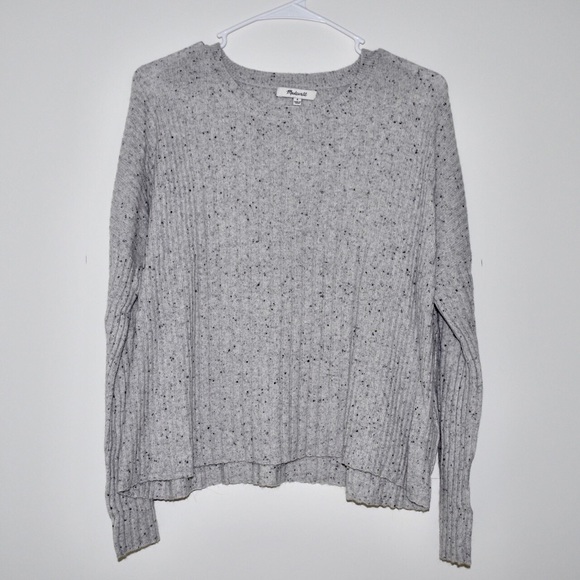 Madewell Sweaters - Madewell Grey Knit Sweater - S